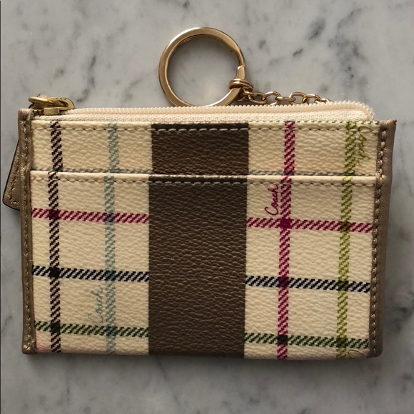 Coach Zip Cardholder/Key Cles - Picture 3 of 7